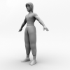小龙-角色人体-角色-VR/AR模型-3D城