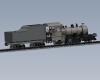train-汽车-火车-工业CAD模型-3D城