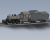 train-汽车-火车-工业CAD模型-3D城