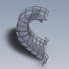 stairs-建筑-设施-工业CAD模型-3D城