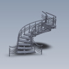 stairs-建筑-设施-工业CAD模型-3D城