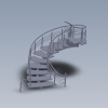 stairs-建筑-设施-工业CAD模型-3D城