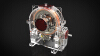 Spur-Worm gear speed reducer Render-工业设备-零部件-工业CAD模型-3D城