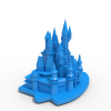 灰姑娘的城堡-艺术-3D打印模型-3D城