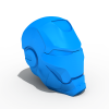 钢铁侠头盔-文体生活-艺术品-3D打印模型-3D城