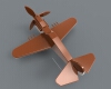 p-40-flying-tiger-toy-airplane-文体生活-玩具-工业CAD模型-3D城