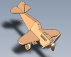 p-40-flying-tiger-toy-airplane-文体生活-玩具-工业CAD模型-3D城