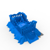 希腊阿波罗神庙-艺术-3D打印模型-3D城