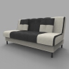 sofa-bed-ndjf-建筑-家具-工业CAD模型-3D城