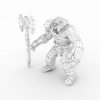 斧头莽夫-角色人体-男人-VR/AR模型-3D城