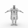 兽人-角色人体-角色-VR/AR模型-3D城
