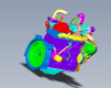 Cummins engine-汽车-汽车部件-工业CAD模型-3D城