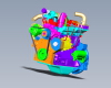 Cummins engine-汽车-汽车部件-工业CAD模型-3D城
