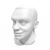 男性人头-角色人体-男人-VR/AR模型-3D城