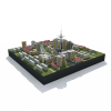 唐山沙盘-建筑-住宅-VR/AR模型-3D城