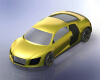 AUDI R8-汽车-轿车-工业CAD模型-3D城