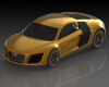 AUDI R8-汽车-轿车-工业CAD模型-3D城