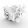 发动机-科技-机器设备-VR/AR模型-3D城