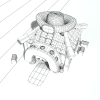 Q小屋-建筑-其它-VR/AR模型-3D城