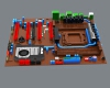 Asus circuit board-科技-其它-工业CAD模型-3D城