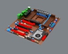 Asus circuit board-科技-其它-工业CAD模型-3D城