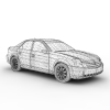 卡迪拉克-汽车-家用汽车-VR/AR模型-3D城