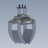 TLB-Backhoe Grab Attachment-工业设备-工具-工业CAD模型-3D城