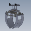 TLB-Backhoe Grab Attachment-工业设备-工具-工业CAD模型-3D城