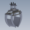 TLB-Backhoe Grab Attachment-工业设备-工具-工业CAD模型-3D城