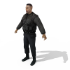 马克斯.佩恩MAX-角色人体-男人-VR/AR模型-3D城