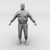 马克斯.佩恩MAX-角色人体-男人-VR/AR模型-3D城