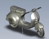 vespa-scooter-汽车-其它-工业CAD模型-3D城