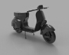 vespa-scooter-汽车-其它-工业CAD模型-3D城
