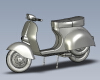 vespa-scooter-汽车-其它-工业CAD模型-3D城
