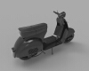 vespa-scooter-汽车-其它-工业CAD模型-3D城
