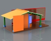 Gates-建筑-室外建筑-工业CAD模型-3D城