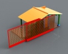 Gates-建筑-室外建筑-工业CAD模型-3D城
