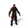 兽人必须死男主角-角色人体-角色-VR/AR模型-3D城