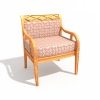 低背茶椅-家居-桌椅-VR/AR模型-3D城