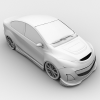 轿车-汽车-家用汽车-VR/AR模型-3D城