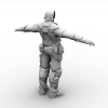 吉姆雷诺-角色人体-角色-VR/AR模型-3D城