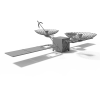 数据中继卫星-科技-航天卫星-VR/AR模型-3D城