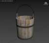 木桶01-家居-厨具-3D打印模型-3D城