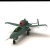HE162-飞机-军事飞机-VR/AR模型-3D城