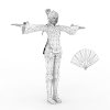 小乔-角色人体-角色-VR/AR模型-3D城