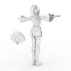 小乔-角色人体-角色-VR/AR模型-3D城