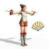 小乔-角色人体-角色-VR/AR模型-3D城