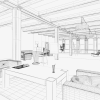 会客厅-建筑-客厅-VR/AR模型-3D城