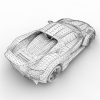 Porsche Carrera GT Tuned跑车-汽车-家用汽车-VR/AR模型-3D城