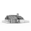 别墅-建筑-住宅-VR/AR模型-3D城